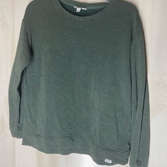 Orvis green long sleeve pullover sweatshirt, size medium - Picture 2 of 8